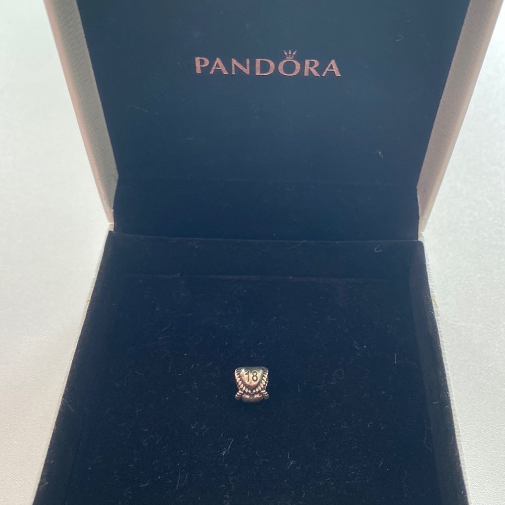18th birthday pandora charm.